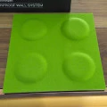 Panou acustic decorativ patrat "Lego" fetru 300x300 mm