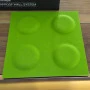 Panou acustic decorativ patrat "Lego" fetru 300x300 mm