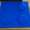 Panou acustic decorativ patrat "Lego" fetru 300x300 mm