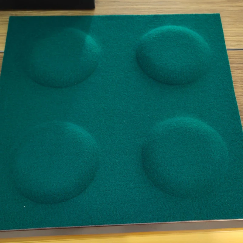 Panou acustic decorativ patrat "Lego" fetru 300x300 mm