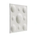 Panou acustic decorativ patrat buline fetru 300x300 mm