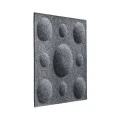 Panou acustic decorativ patrat buline fetru 300x300 mm