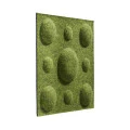 Panou acustic decorativ patrat buline fetru 300x300 mm