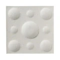 Panou acustic decorativ patrat buline fetru 300x300 mm