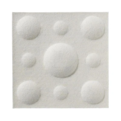 Panou acustic decorativ patrat buline fetru 300x300 mm Premier Decor