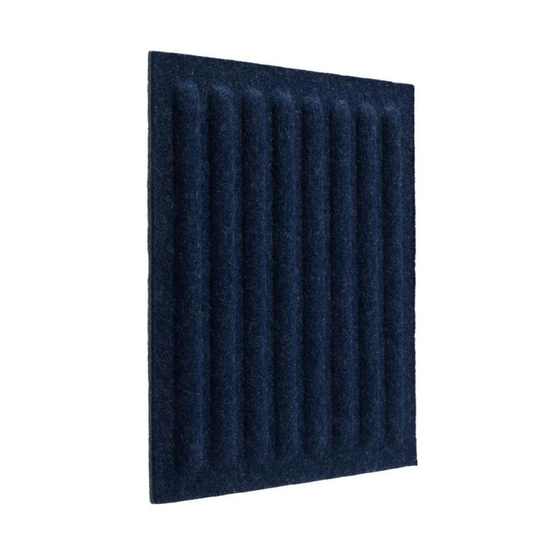 Panou acustic decorativ patrat dungi drepte fetru 300x300 mm