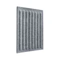 Panou acustic decorativ patrat dungi drepte fetru 300x300 mm