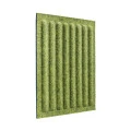 Panou acustic decorativ patrat dungi drepte fetru 300x300 mm