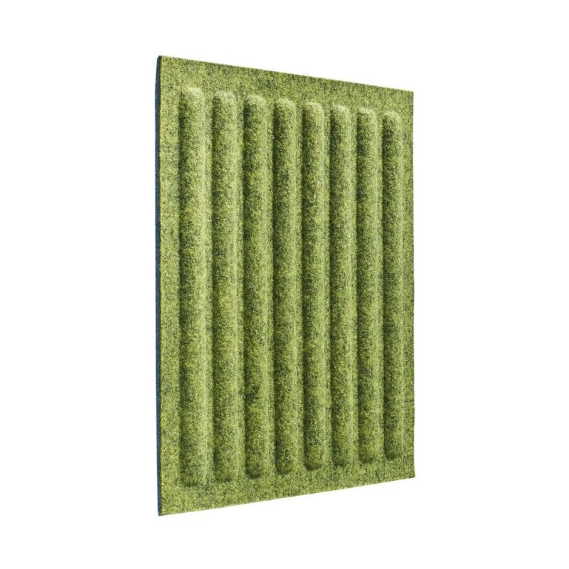 Panou acustic decorativ patrat dungi drepte fetru 300x300 mm