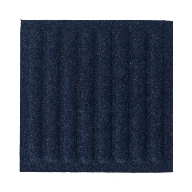 Panou acustic decorativ patrat dungi drepte fetru 300x300 mm