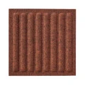 Panou acustic decorativ patrat dungi drepte fetru 300x300 mm