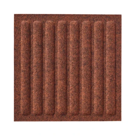 Panou acustic decorativ patrat dungi drepte fetru 300x300 mm Premier Decor