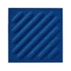 Panou acustic decorativ patrat dungi oblice fetru 300x300 mm