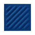 Panou acustic decorativ patrat dungi oblice fetru 300x300 mm