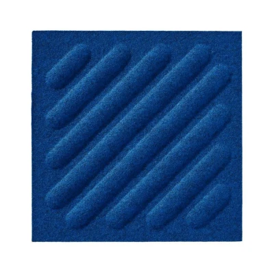 Panou acustic decorativ patrat dungi oblice fetru 300x300 mm Premier Decor