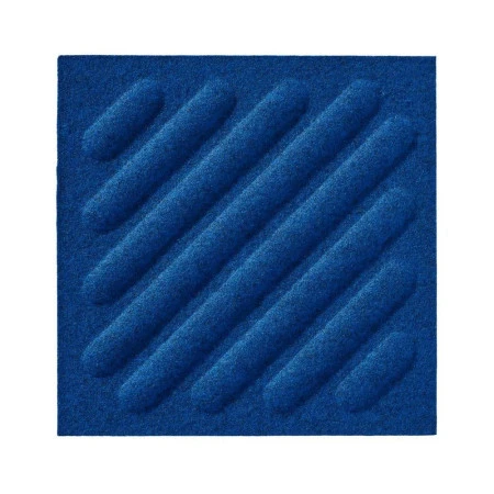 Panou acustic decorativ patrat dungi oblice fetru 300x300 mm Premier Decor