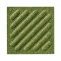 Panou acustic decorativ patrat dungi oblice fetru 300x300 mm