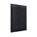 Panou acustic decorativ patrat relief fetru 300x300 mm