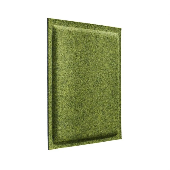 Panou acustic decorativ patrat relief fetru 300x300 mm