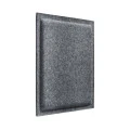 Panou acustic decorativ patrat relief fetru 300x300 mm