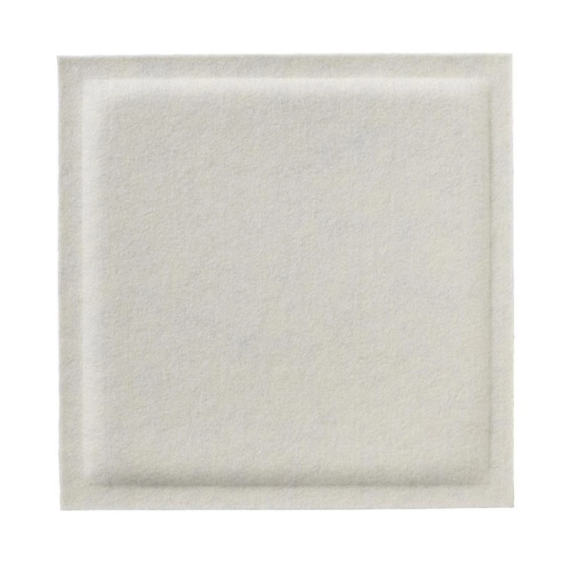 Panou acustic decorativ patrat relief fetru 300x300 mm