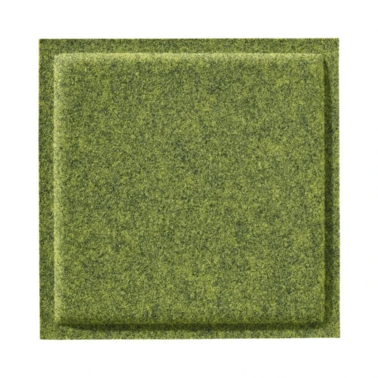 Panou acustic decorativ patrat relief fetru 300x300 mm