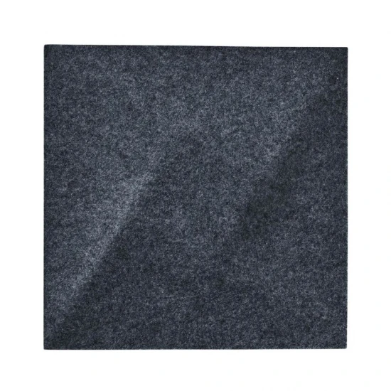 Panou acustic decorativ patrat spirala fetru 300x300 mm