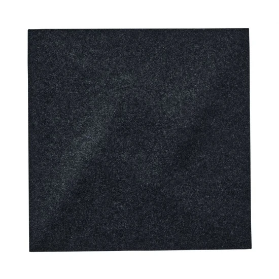 Panou acustic decorativ patrat spirala fetru 300x300 mm