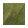 Panou acustic decorativ patrat spirala fetru 300x300 mm