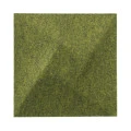 Panou acustic decorativ patrat spirala fetru 300x300 mm