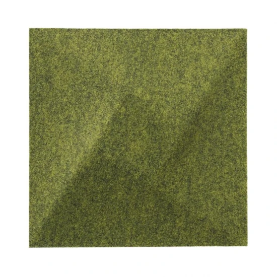 Panou acustic decorativ patrat spirala fetru 300x300 mm