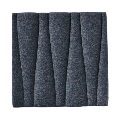 Panou acustic decorativ patrat valuri fetru 300x300 mm Premier Decor