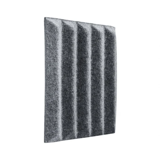 Panou acustic decorativ patrat zimti fetru 300x300 mm