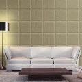 Panou acustic decorativ patrat relief fetru 300x300 mm
