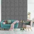 Panou acustic decorativ patrat valuri fetru 300x300 mm
