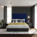 Panou acustic decorativ patrat buline fetru 300x300 mm