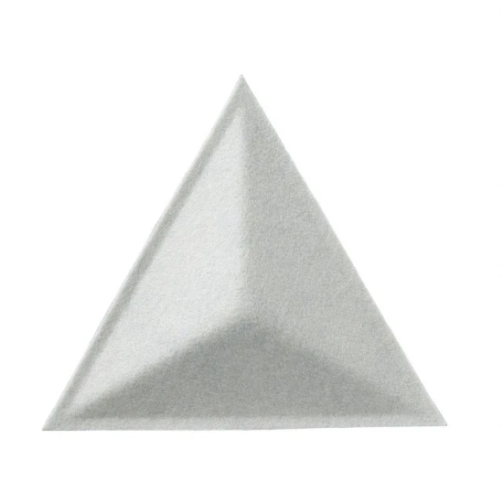 Panou acustic decorativ triunghi fetru 300x300x300 mm
