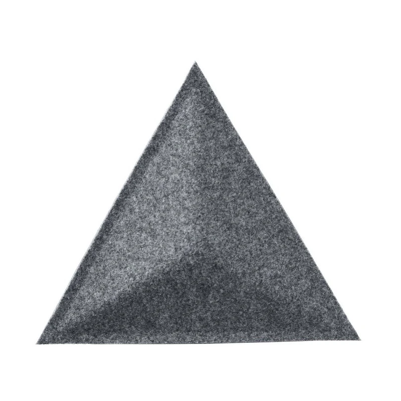 Panou acustic decorativ triunghi fetru 300x300x300 mm