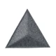Panou acustic decorativ triunghi fetru 300x300x300 mm