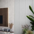 Profil Bagheta Polimer Dur Premium WP003AP Vivid Triunghiulara Alb Satin 4.5x2.5x270 cm