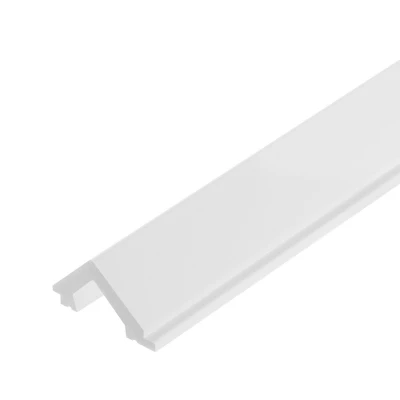 Profil Bagheta Polimer Dur Decorativa WP003A Vivid Triunghiulara Alba 4.5x2.5x270 cm MARDOM DECOR