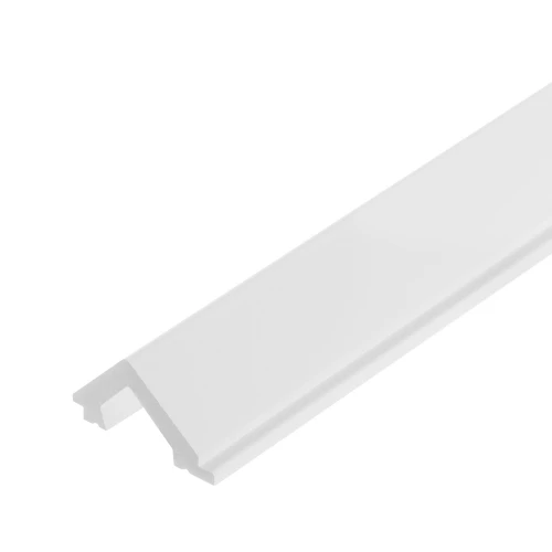 Profil Bagheta Polimer Dur Premium WP003ATP Vivid Triunghiulara Alb Satin 4.5x2.5x200 cm