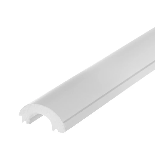 Profil Capat Stanga Riflaj Polimer Dur WP001L Duna Profil Capat Stanga Riflaj Polimer Dur WP001L Duna Alb 270x3.1x1.32 cm