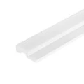 Profil Capat Dreapta Riflaj Polimer Dur 3D L0201R Lamelli Medio White Alb 1.2x4.5x270 cm