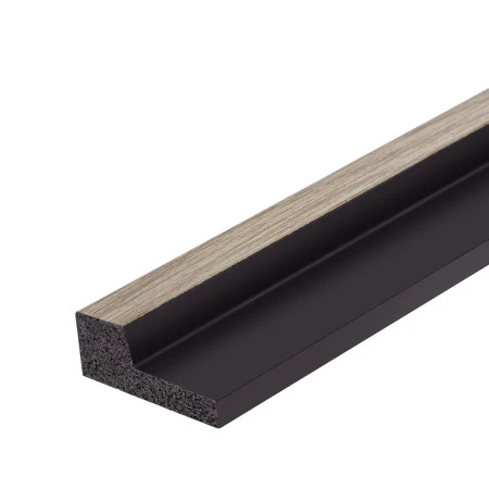 Profil Capat Dreapta Riflaj Polimer Dur 3D L0103R Lamelli Stretto Gray Oak Stejar Gri 1.2x2.9x270 cm