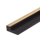 Profil Capat Dreapta Riflaj Polimer Dur 3D L0105R Lamelli Stretto Natural Oak stejar natural 1.2x2.9x270 cm