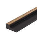 Profil Capat Dreapta Riflaj Polimer Dur 3D L0106R Lamelli Stretto Classic Oak Stejar Clasic 1.2x2.9x270 cm