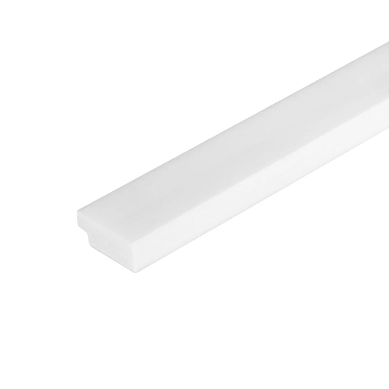Profil Capat Stanga Riflaj Polimer Dur 3D L0201L Lamelli Medio White Alb 1.2x2.8x270 cm
