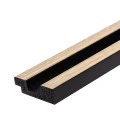 Profil Capat Stanga Riflaj Polimer Dur 3D L0102L Lamelli Stretto Light Oak stejar deschis 1.2x3.6x270 cm