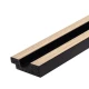 Profil Capat Stanga Riflaj Polimer Dur 3D L0102L Lamelli Stretto Light Oak stejar deschis 1.2x3.6x270 cm
